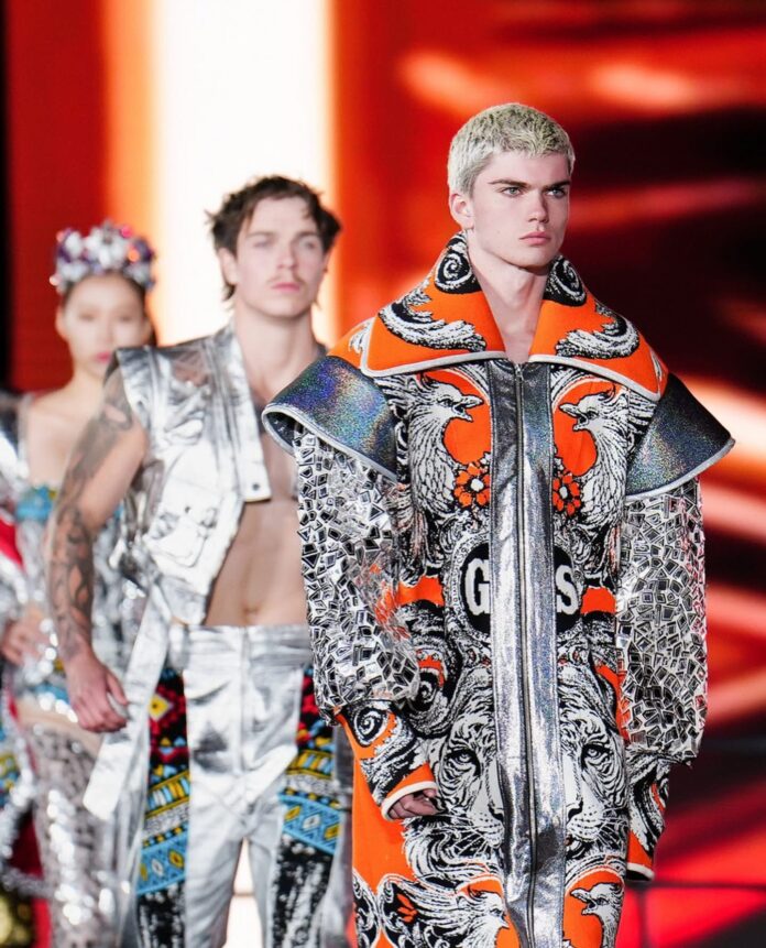 Art Hearts Fashion China Wuxi Edition runway at Nianhua Bay
